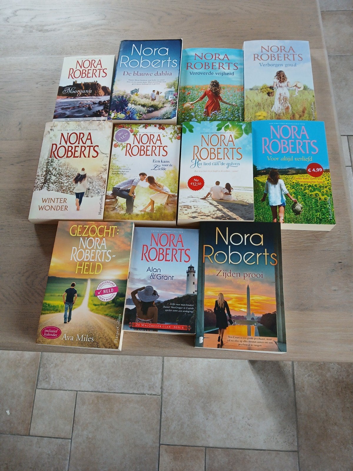 Nora roberts, Boeken, Ophalen
