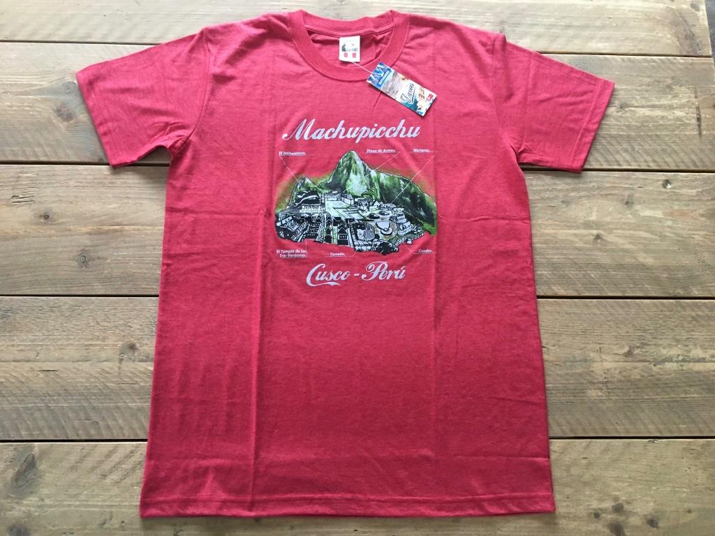 t-shirt Cusco (Pérou) taille M (nouveau), Enlèvement ou Envoi, Neuf, Taille 48/50 (M), Rouge