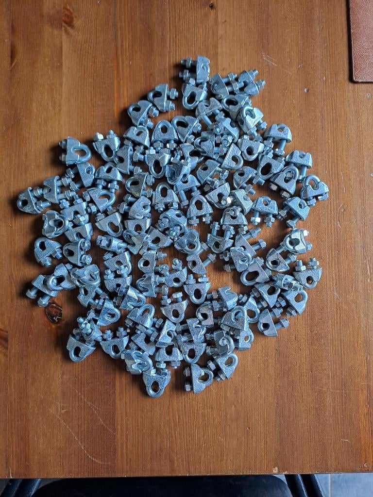 100 kabelklemmen maat 5, Ophalen of Verzenden, Nieuw, Overige typen