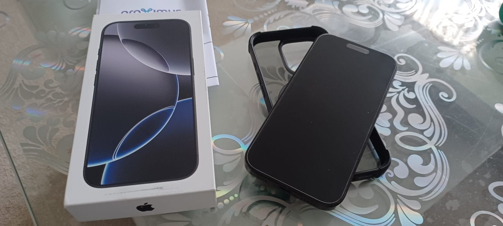 Iphone 16 Pro 128 GB 5G compleet met bon inruilen mogelijk, Telecommunicatie, Mobiele telefoons | Apple iPhone, Zwart, Zo goed als nieuw