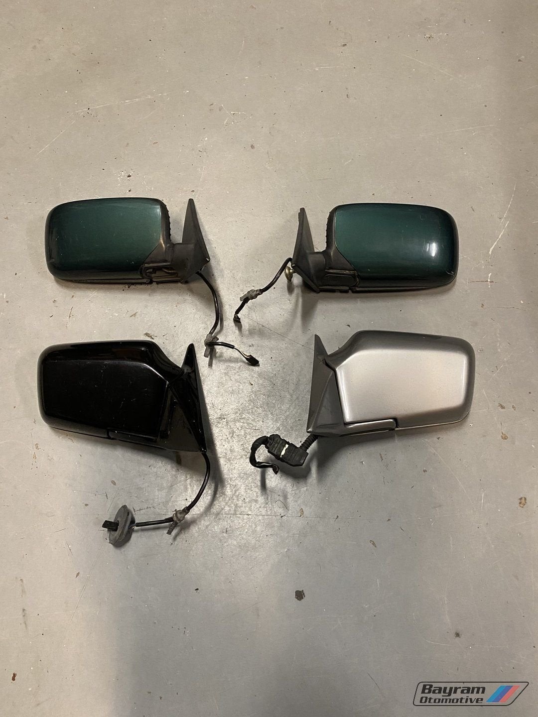 Bmw E34 buitenspiegel links rechts spiegel 5-serie sedan m5, Auto-onderdelen, Spiegels, Gebruikt, -, -, Ophalen of Verzenden