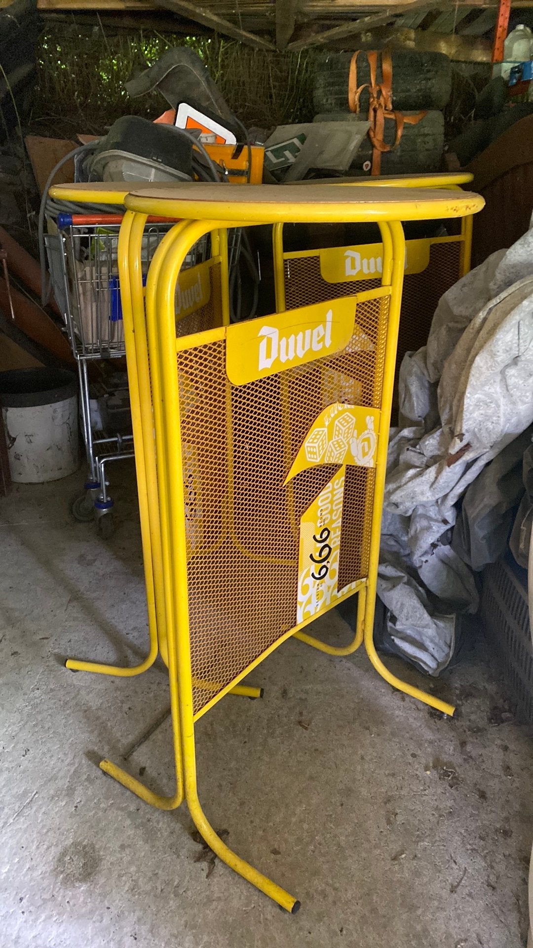 Table haute Duvel 666, Enlèvement, Comme neuf
