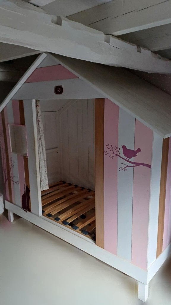 Lit Cabane Maison du monde, Enfants & Bébés, Enlèvement, Utilisé, Matelas
