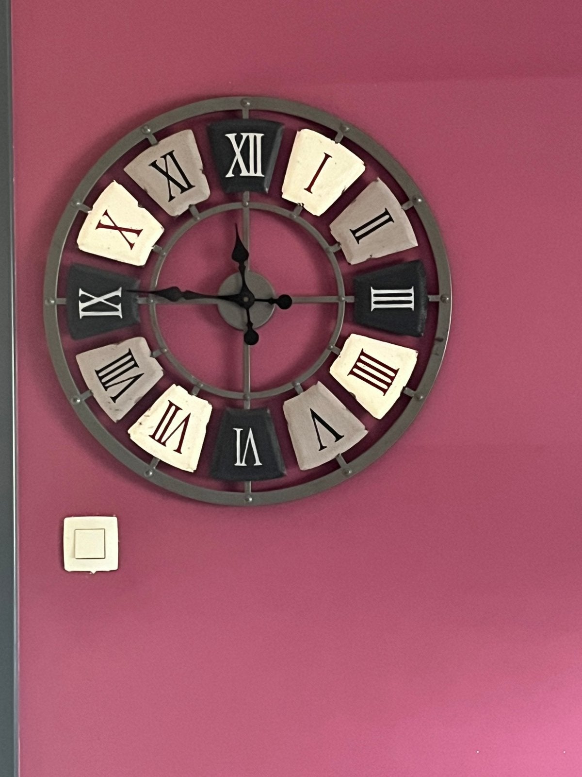 Horloge mural, Maison & Meubles, Vintage, Enlèvement, Comme neuf