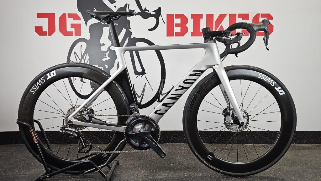 racefiets canyon aeroad cf sl 8.0 disc ultegra di2, Ophalen, Zo goed als nieuw