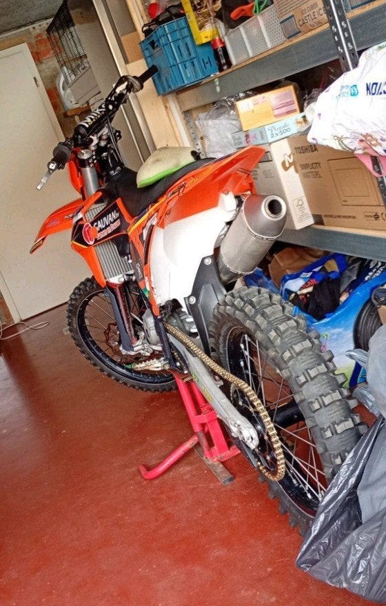 sxf 250 2020, Enlèvement