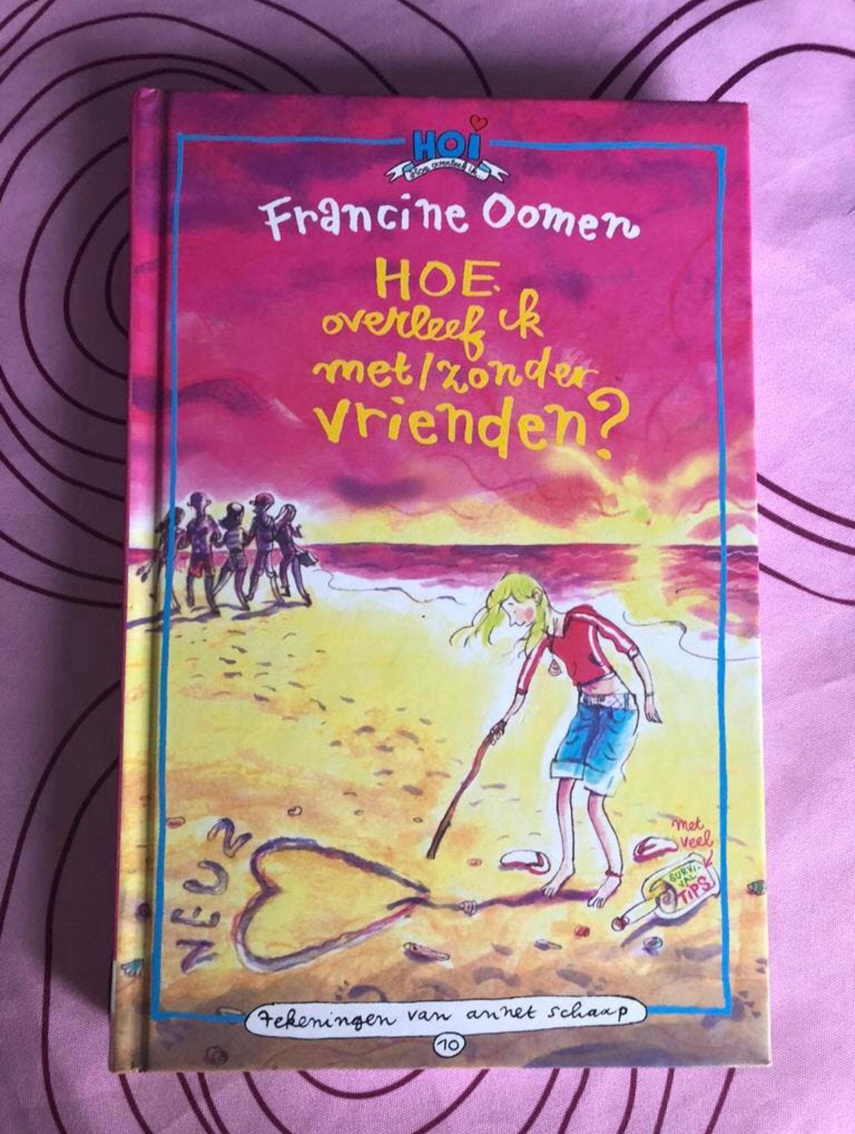 Boek: hoe overleef ik met / zonder vrienden ?, Boeken, Ophalen of Verzenden, Zo goed als nieuw