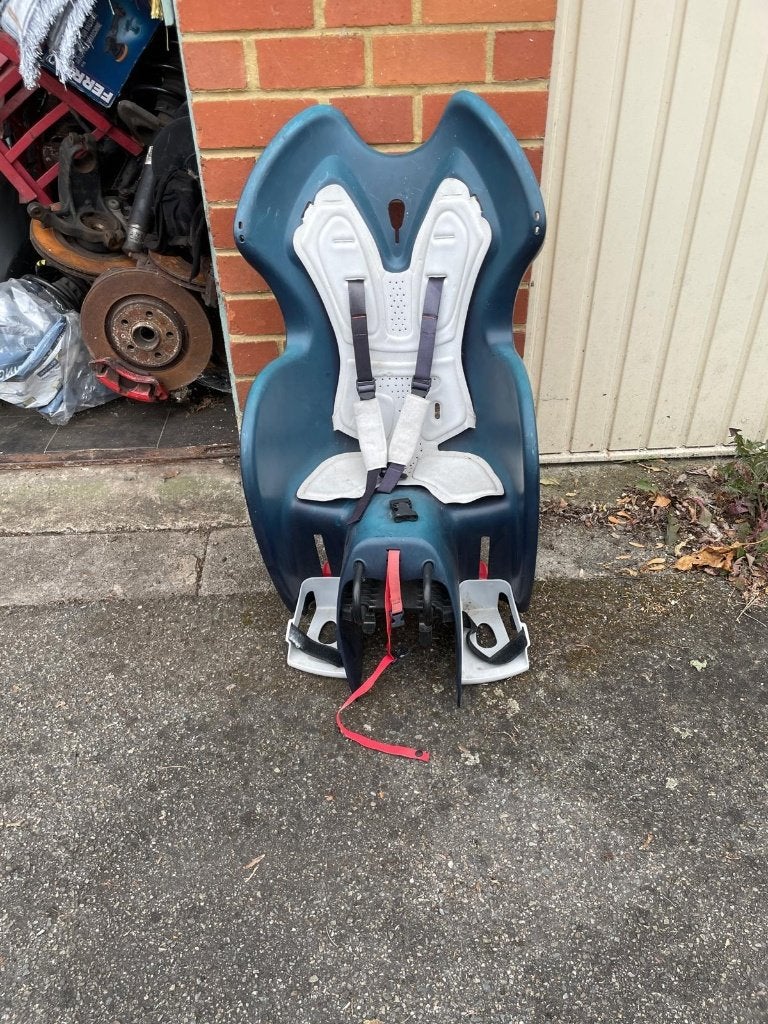 siege enfant velo, 0 à 18 kg, Repose-pieds, Enlèvement, Utilisé