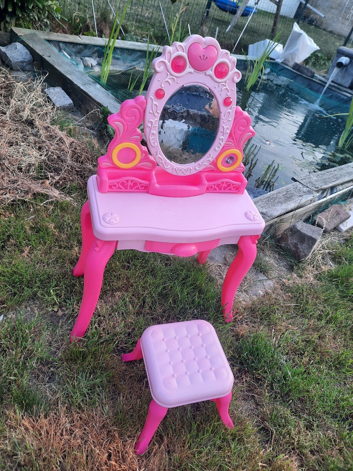 Coiffeuse avec miroir et Tabouret, Enfants & Bébés