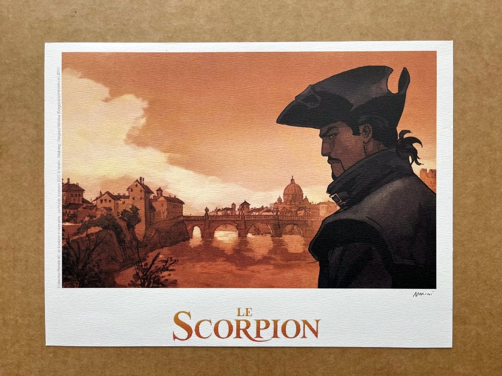 Ex-libris Le Scorpion - Planète BD - Dargaud - Enrico Marini, Enlèvement ou Envoi