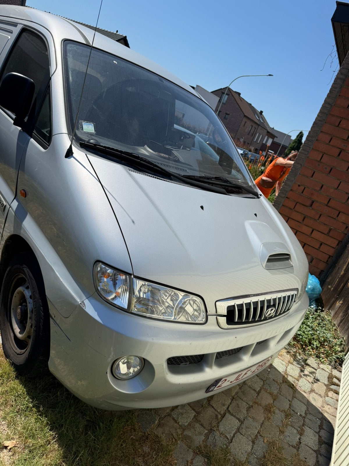 Hyundai H100, Auto's, Bestelwagens en Lichte vracht, 2497 cc, 1725 kg, Grijs, Particulier