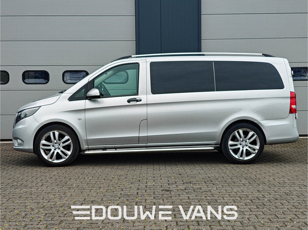 Mercedes-Benz Vito 114 L2 Mixto 5 Zitplaatsen Airco Lage KM, Auto's, 100 kW, Euro 5, Gebruikt, Zwart