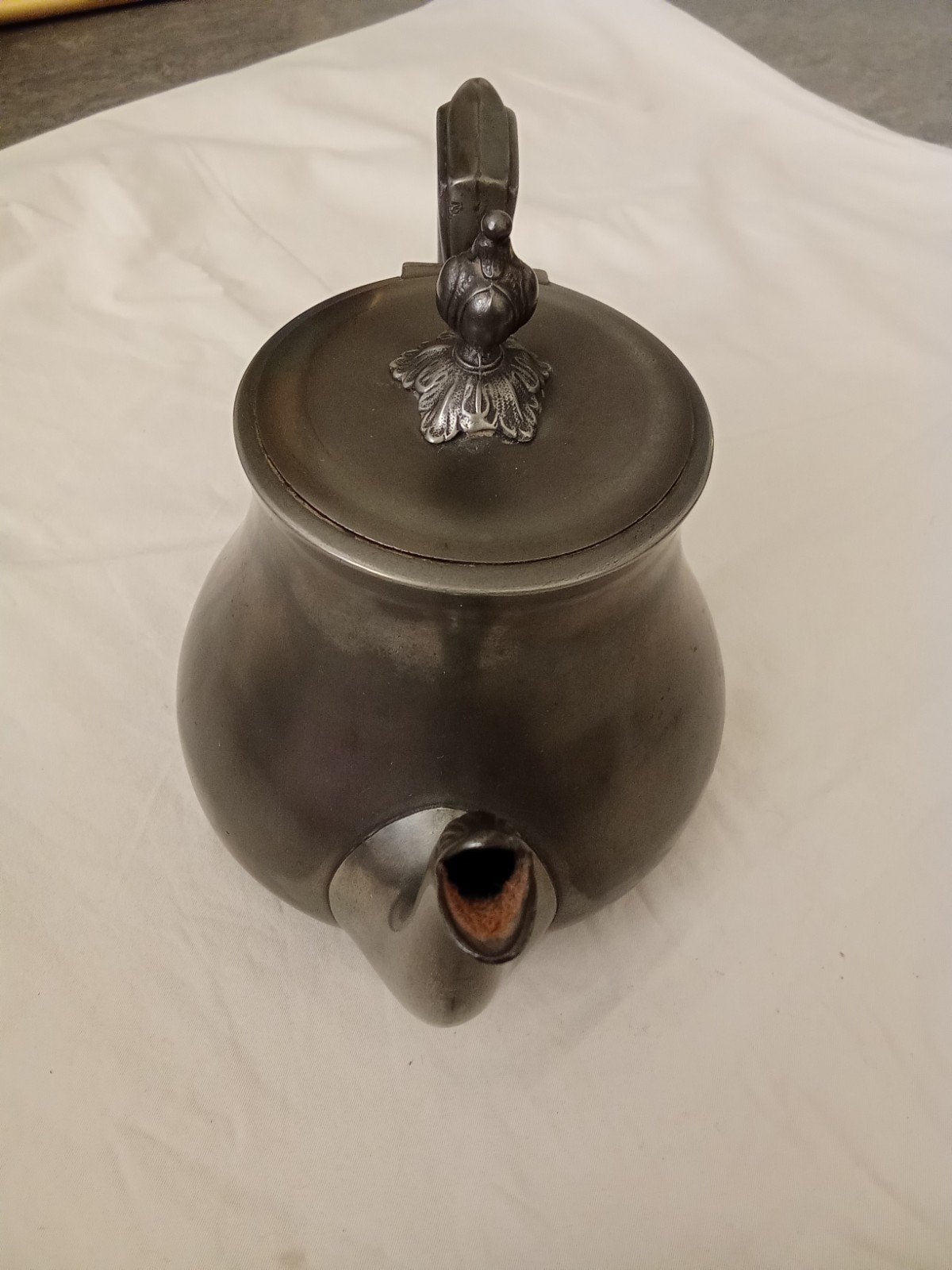 Cafetière en argent fabriquée à la main à Sheffield, en Angl, Antiquités & Art, Enlèvement ou Envoi, Argent