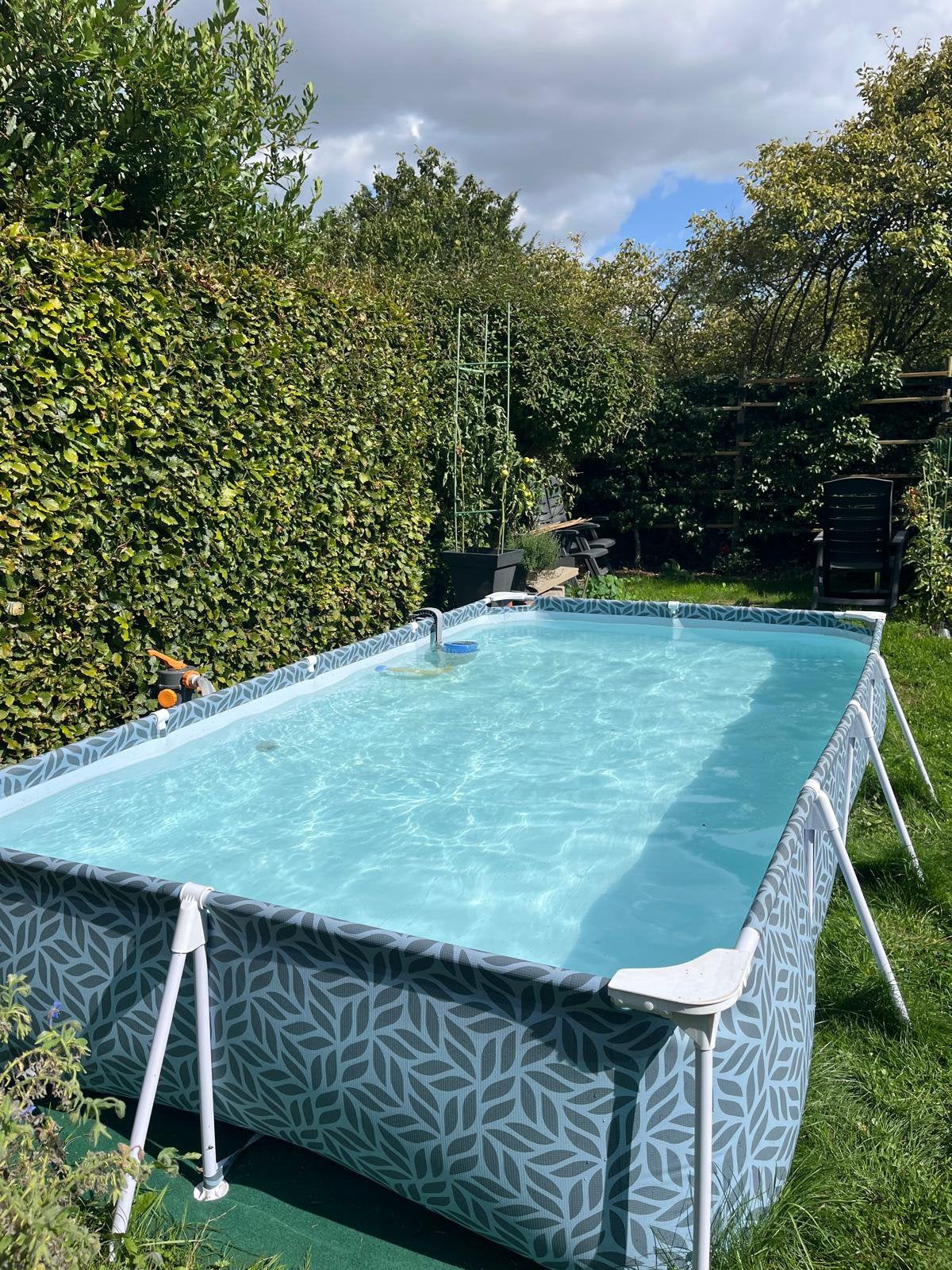 Zwembad Bestway met toebehoren 3,66m-2,01m-66 cm goede staat, Jardin & Terrasse, Piscines, Enlèvement, Comme neuf