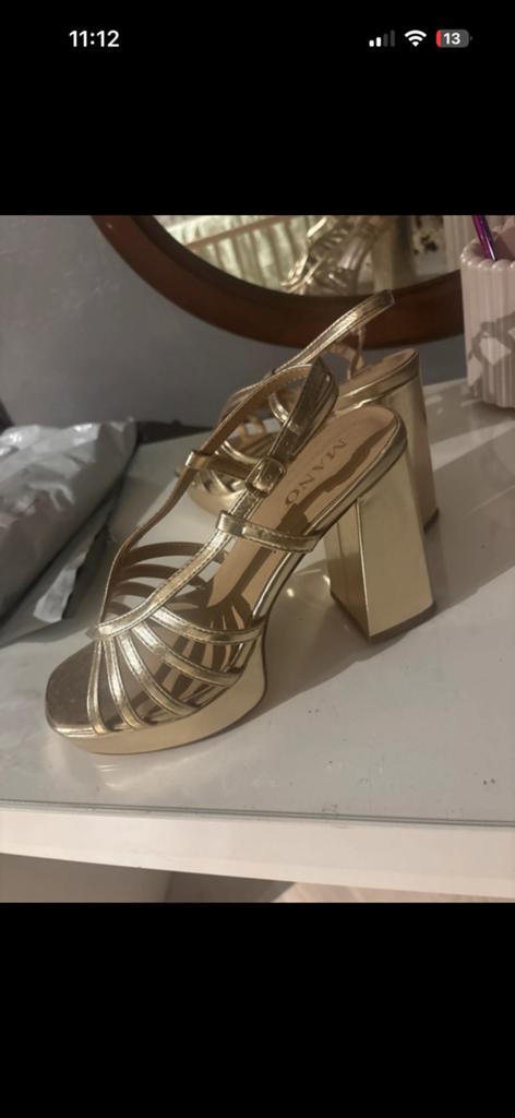 Talon de soirée, Kleding | Dames, Schoenen, Overige kleuren, Ophalen of Verzenden, Schoenen met hoge hakken, Gedragen
