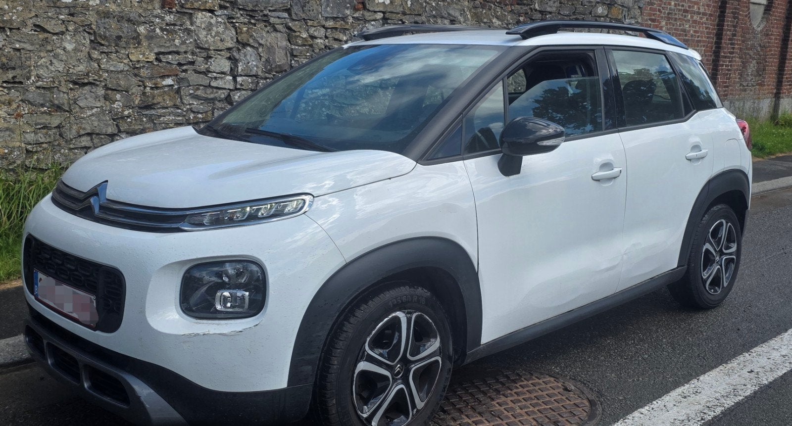 Citroën C3 Aircross 43.000 km, Auto's, Stof, Euro 6, Wit, Handgeschakeld