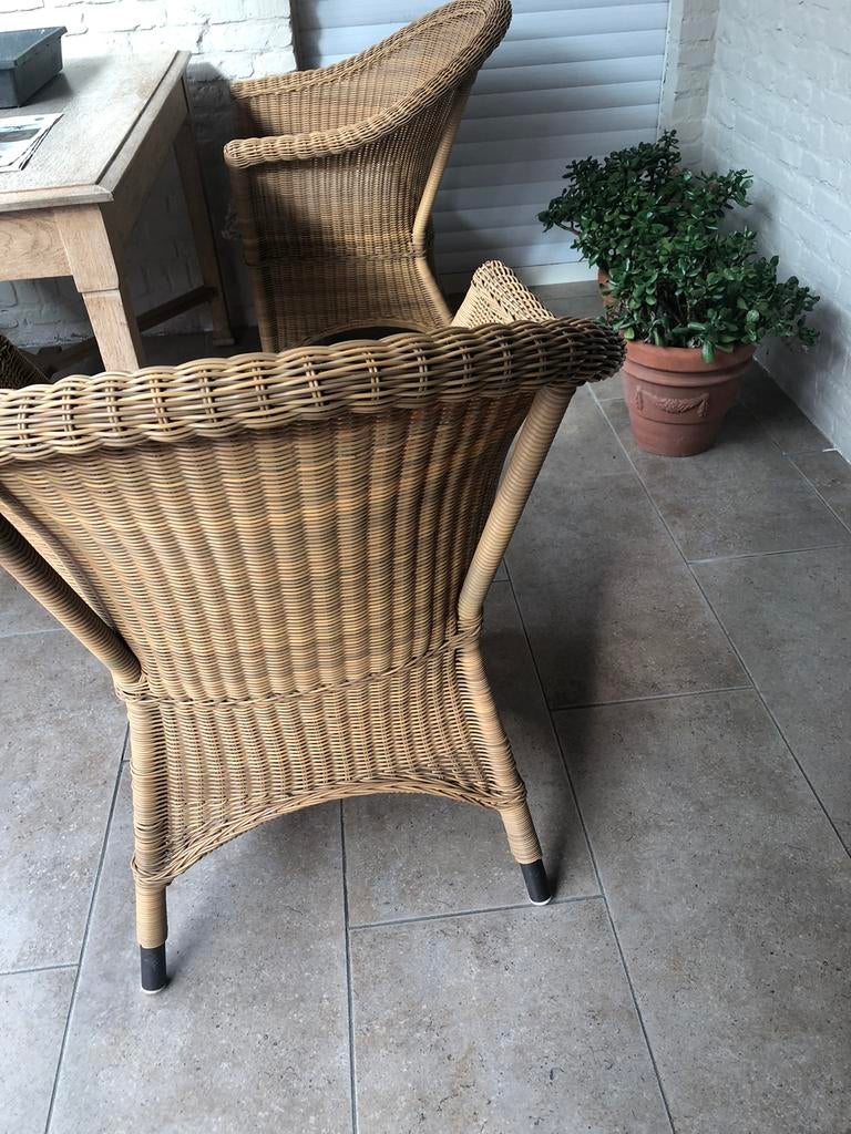 tuinzetel ,met kussen!75euro/stuk (vierbeschikbaar), Tuin en Terras, Tuinsets en Loungesets, Ophalen of Verzenden, Zo goed als nieuw