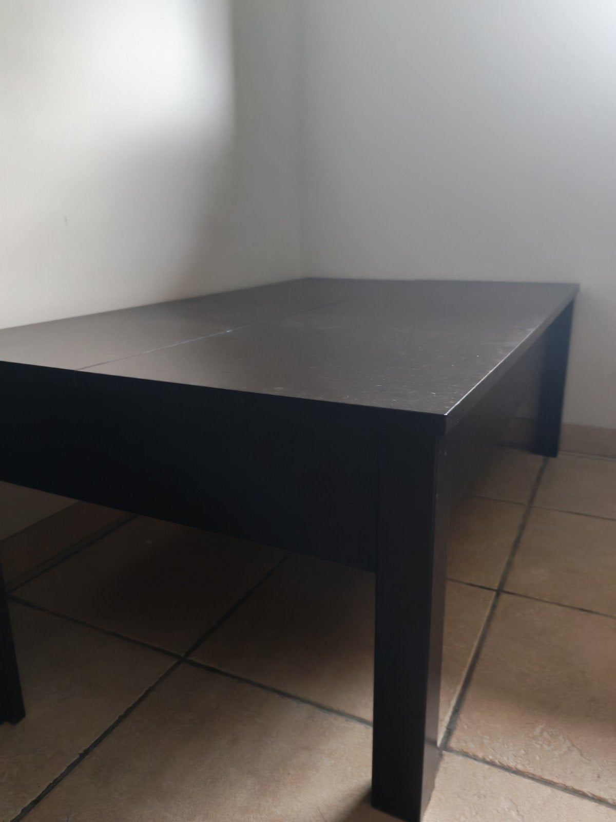 table de salon, Ophalen