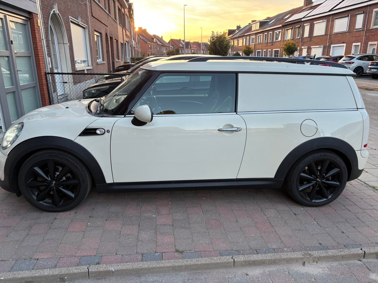 Mini CLUBVAN, Auto's, Mini, 1600 cc, Wit, Leder, Automatische klimaatregeling