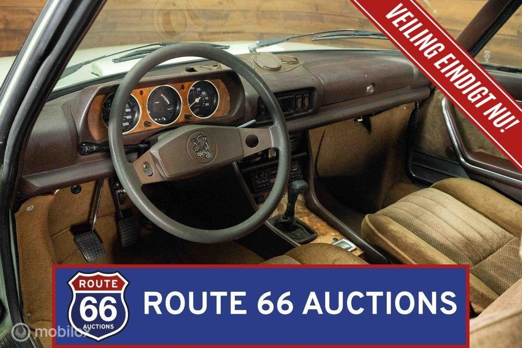 Peugeot 504 Coupe | 1979 | Route 66 Auctions, Achat, Entreprise, Boîte manuelle, Autre carrosserie