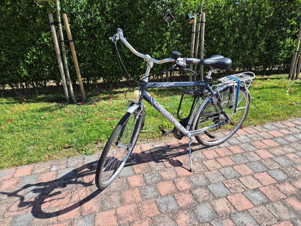 Granville herenfiets, Gebruikt, Velgrem, Versnellingen, 57 tot 61 cm