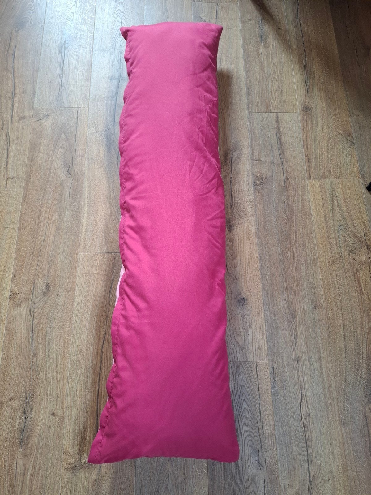 Langwerpig kussen met roze kussensloop, Enlèvement, Rose, Traversin