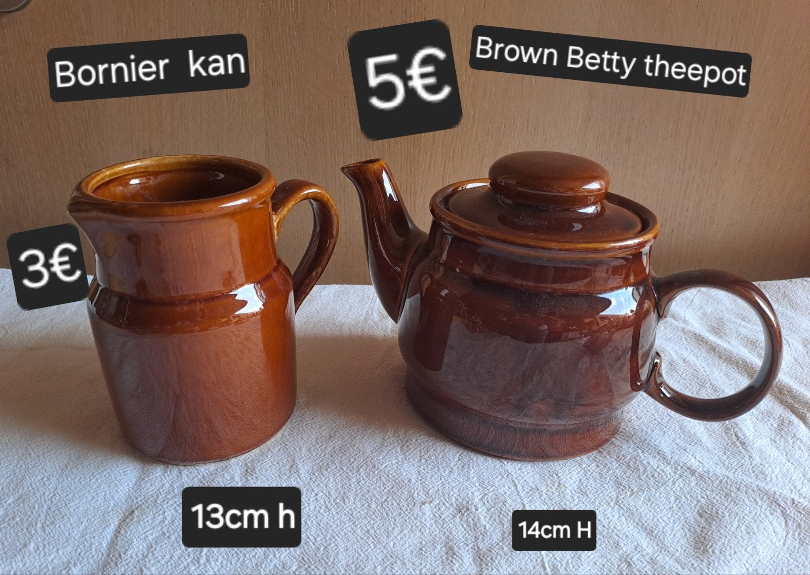Brown Betty theekan, Ophalen of Verzenden