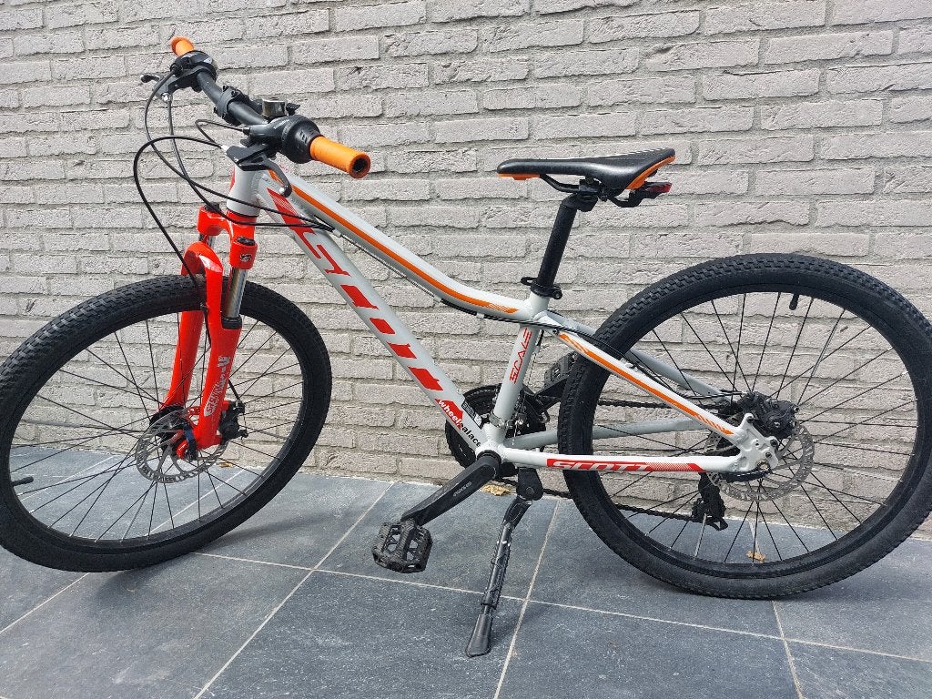 Mountainbike 24 inch, Fietsen en Brommers, Ophalen, Versnellingen, Schijfrem, Scott