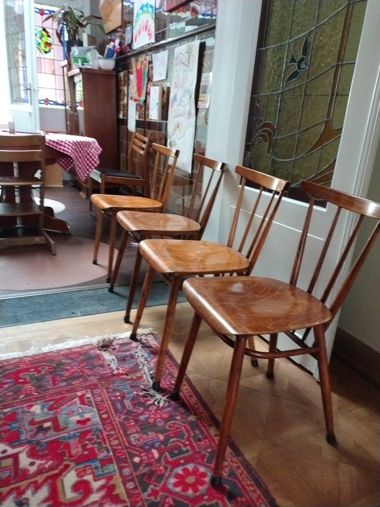 Set of Elcor Chairs, Enlèvement, Comme neuf, Bois, Quatre