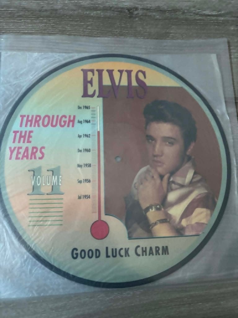Elvis Picture disc lp, Through the years, volume 11, 10 euro, Cd's en Dvd's, LP, Ophalen of Verzenden, Zo goed als nieuw, Picture disc