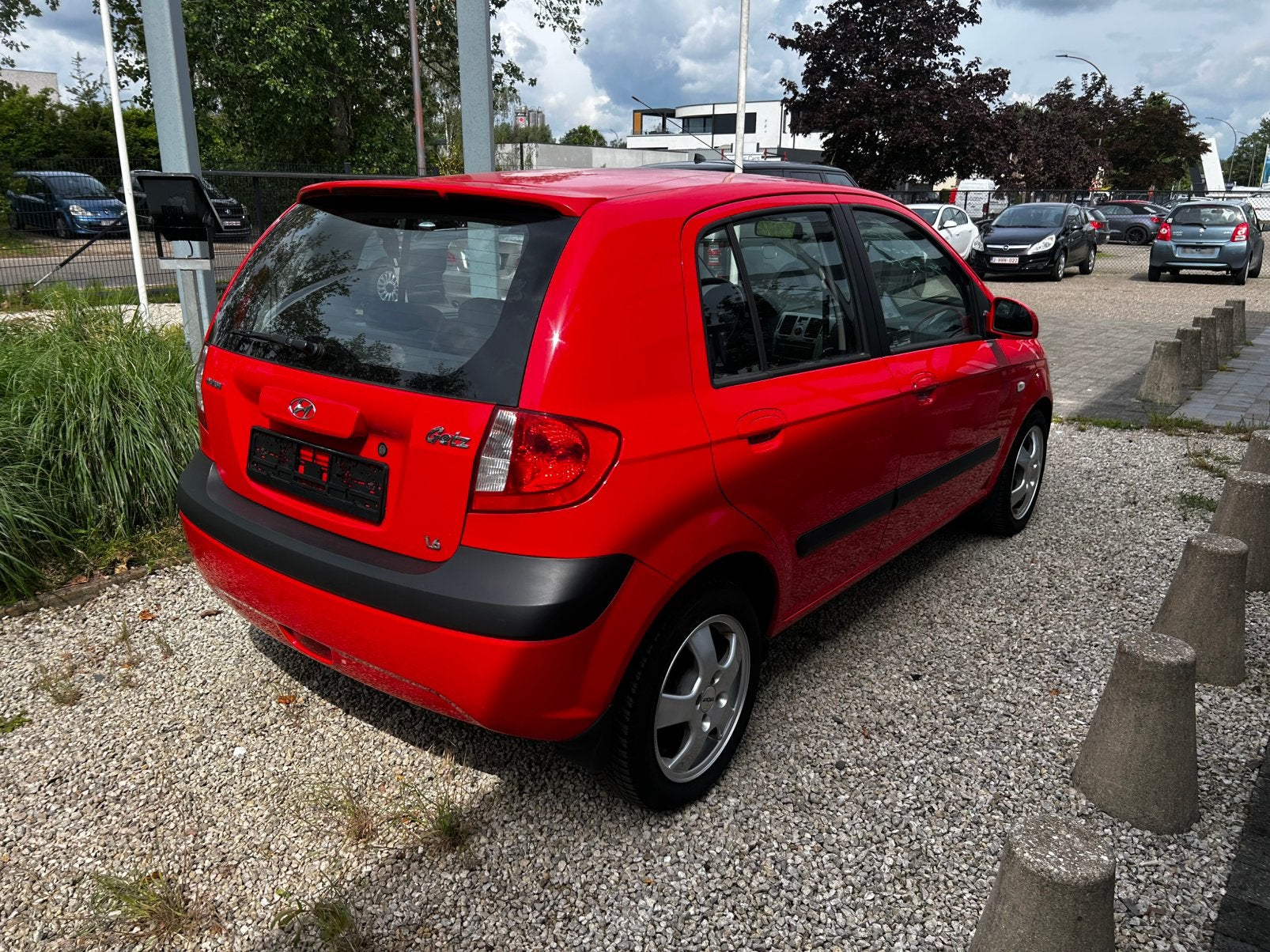 Hyundai getz benzine met keuring verkoop, Auto's, Hyundai, Voorwielaandrijving, Testrit aan huis, Stof, Zwart
