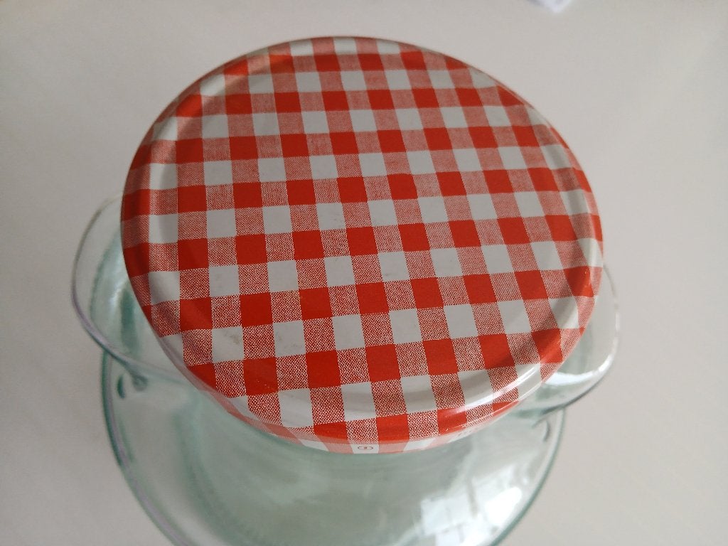 Bocal en verre 3 litres, Comme neuf, Verre, Enlèvement, Autres types
