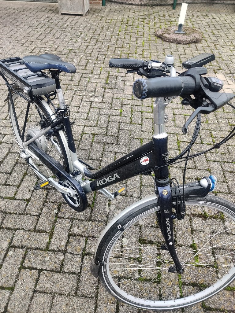 dames fiets Koga electrich, Fietsen en Brommers, Velgrem, 47 tot 50 cm, Versnellingen, Zo goed als nieuw