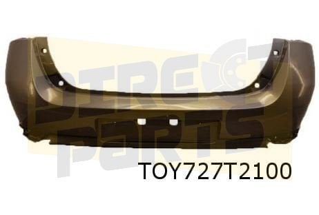 Toyota Auris (6/15-3/19) achterbumper Origineel! (te spuiten, Neuf, Arrière, -, Toyota