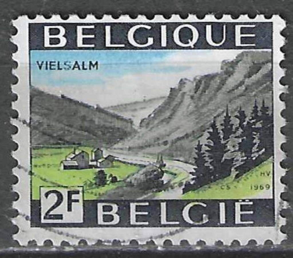 Belgique 1969 - Yvert/OBP 1504 - Tourisme - Vielsalm (ST), Envoi, Affranchi, Oblitéré