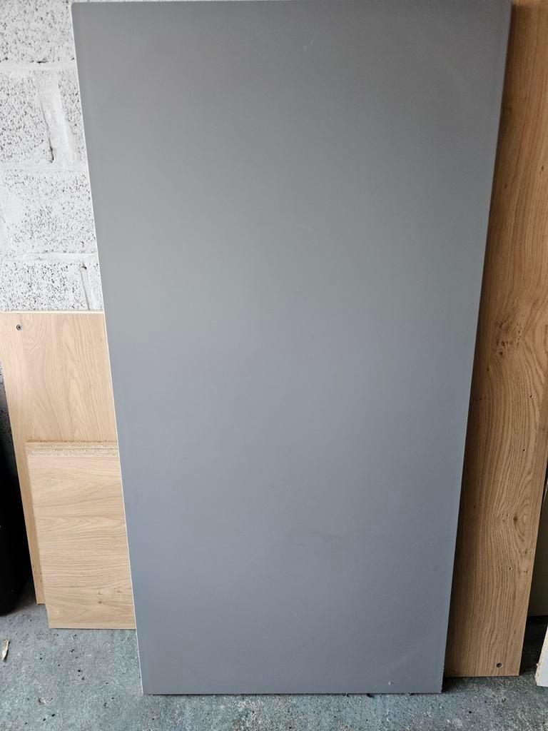 Ikea bureaublad grijs 150 x 60, Huis en Inrichting, Ophalen, IKEA, Grijs