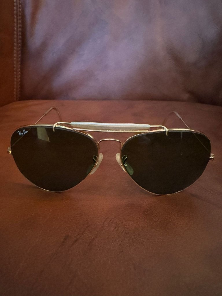 Vintage B&L Ray-Ban Aviator Outdoorsman 62mm zonnebril O21, Handtassen en Accessoires, Zonnebrillen en Brillen | Heren, Zonnebril