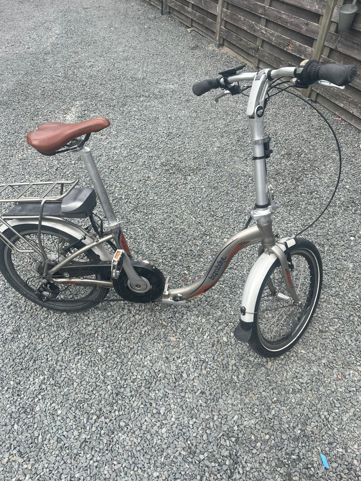 Elektrische Vouwfiets Bizobike batterij moet nagekeken, Ophalen, Zo goed als nieuw