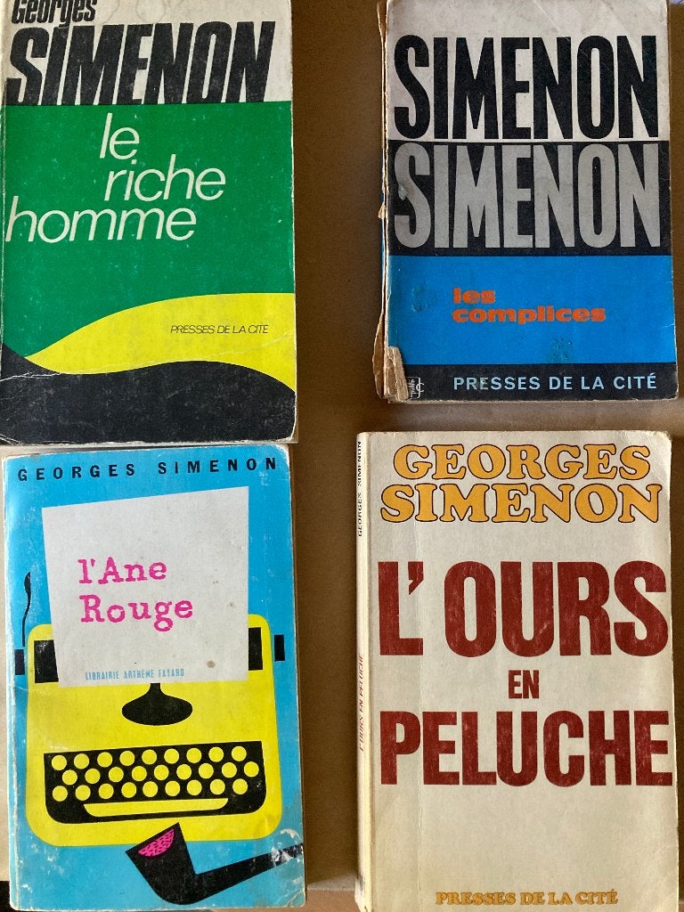 4 Simenon, Enlèvement ou Envoi, Utilisé, Georges Simenon