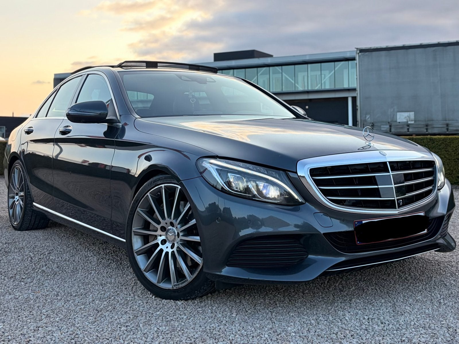 Mercedes c350 hybrid-benzine full opties w205, Auto's, Mercedes-Benz, Automaat, Dealer onderhouden, Achterwielaandrijving, 4 cilinders