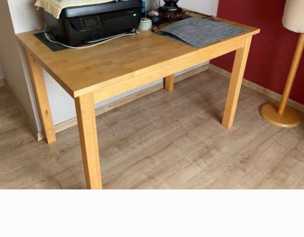 Tafel/+4 stoelen, Ophalen, Zo goed als nieuw
