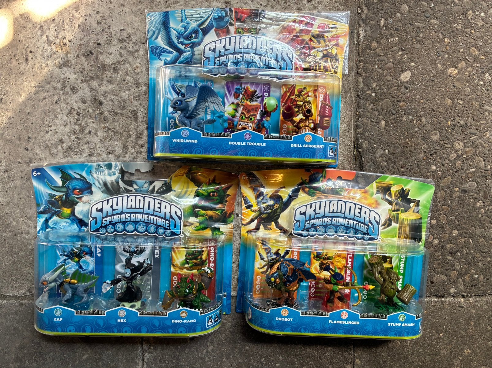 Skylanders Spyro’s Adventure Tripple packs inbox, Games en Spelcomputers, Verzenden