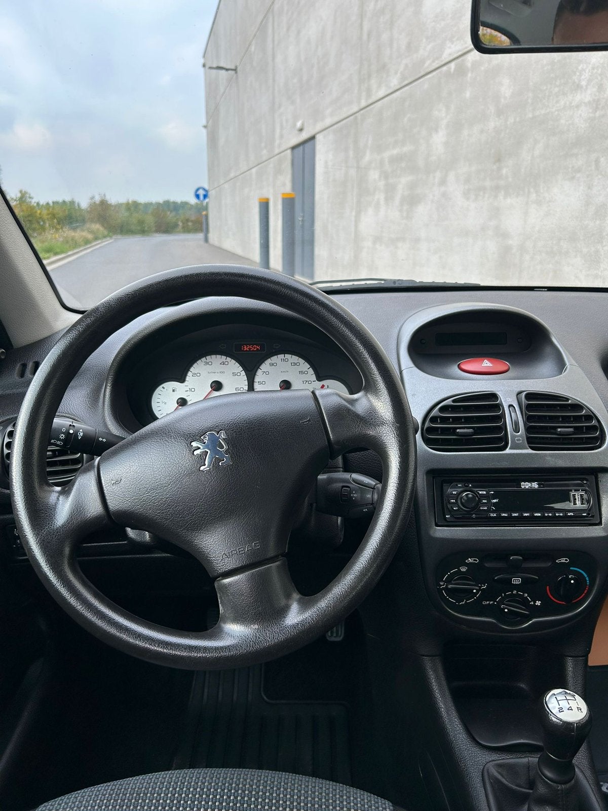 Peugeot 206 1.1 44kw benz euro4 bj2004km132510 1j garantie, Achat, Entreprise, Boîte manuelle, 5 portes