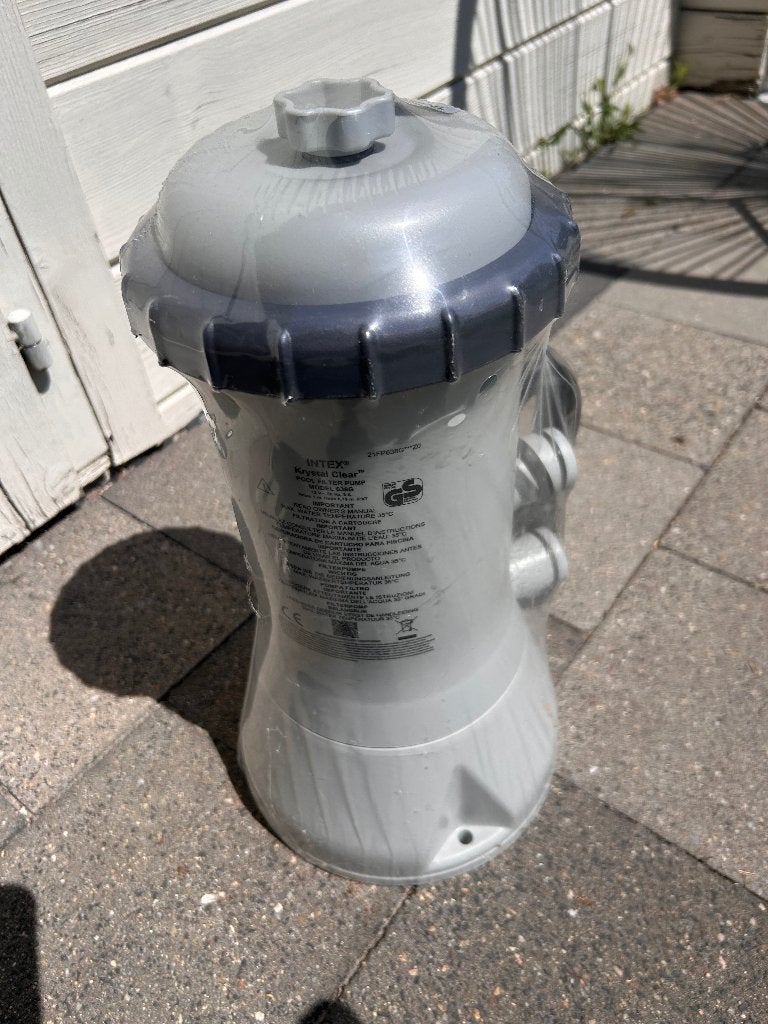 Zwembad pomp intex, Tuin en Terras, Ophalen, Nieuw, Zwembadpomp