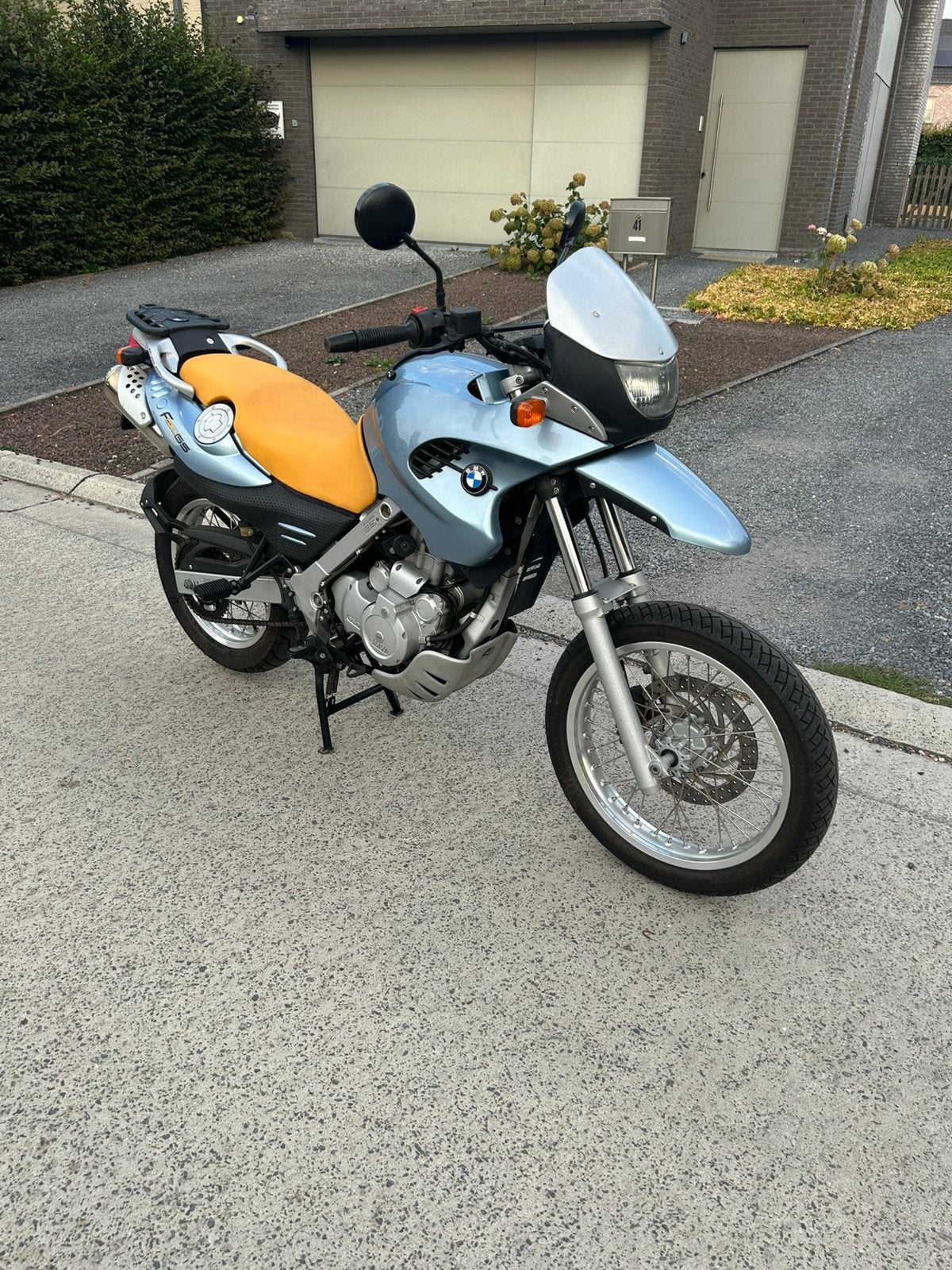 BMW F650GS 21218km bj 2000, Motoren, Handvatverwarming, Gebruikt, Particulier, Meer dan 35 kW
