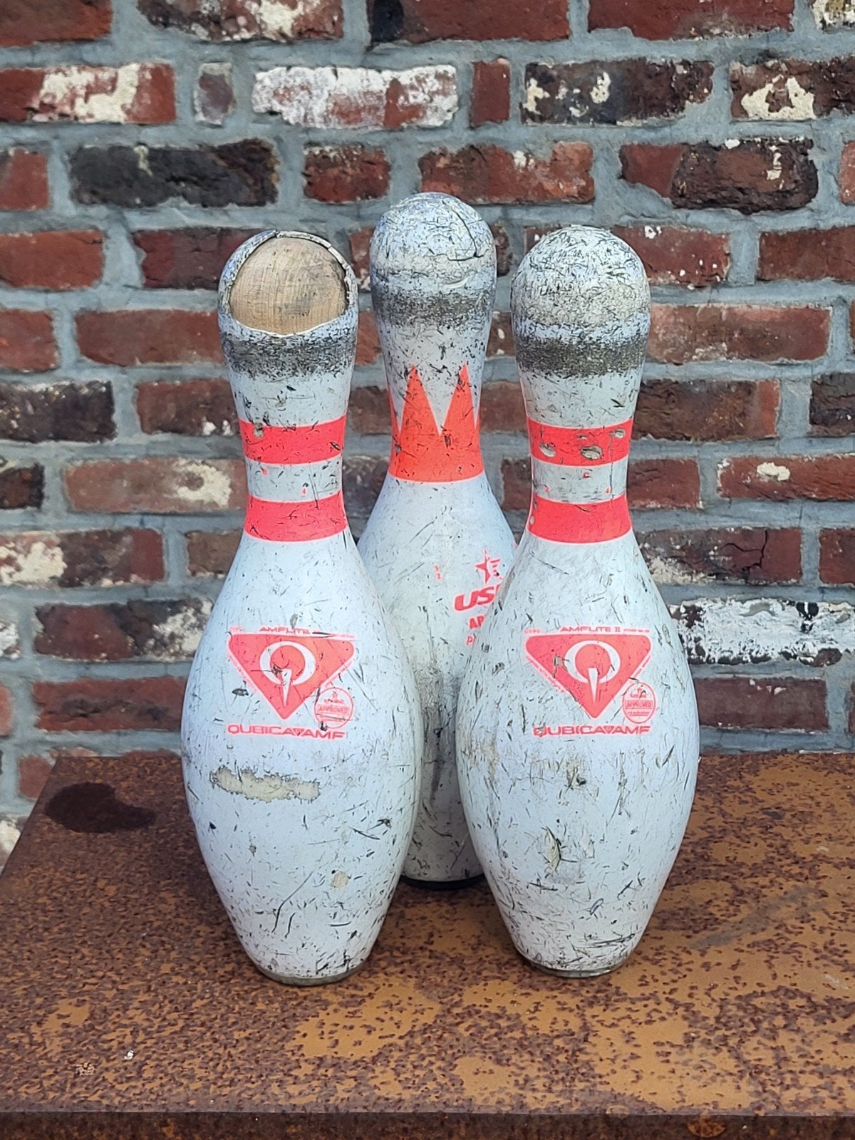 vintage bowling kegels, Enlèvement
