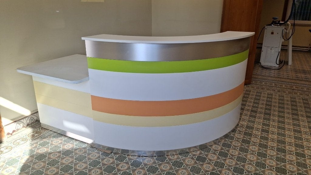 Comptoir d'accueil, Enlèvement, Démontable, Utilisé, 60 cm