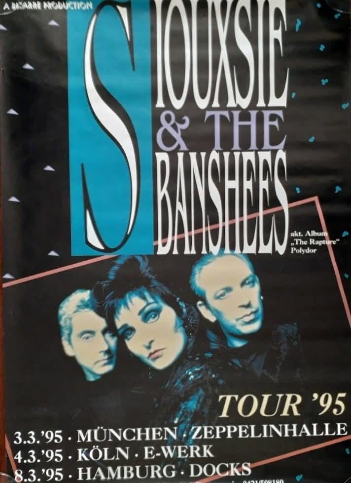 Siouxsie and the Banshees posters, Enlèvement ou Envoi
