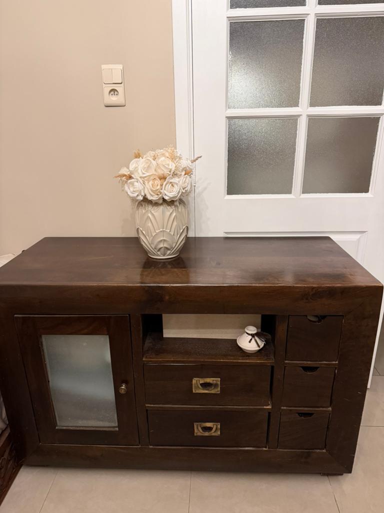 Tv kast / commode, Enlèvement, Comme neuf, Chêne