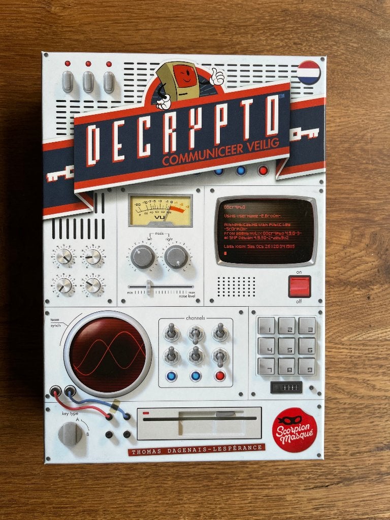Decrypto - kaartspel - als nieuw, Enlèvement ou Envoi, Comme neuf